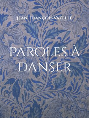 cover image of Paroles à danser